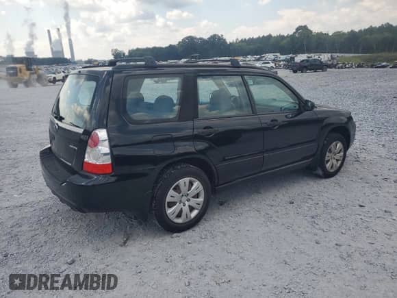 2008 Subaru Forester X with VIN JF1SG63668H724396, listed as a Copart auction lot 69872755 with 177,145 mi miles and Salvage title. Bid and sale history available at DreamBid. Image 3.