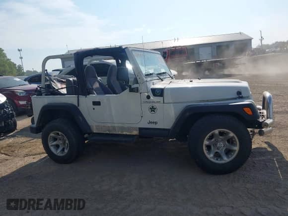 1998 Jeep Wrangler SE z VIN 1J4FY29P5WP797211, wystawiony jako IAAI lot #42972127 z przebiegiem 123 163 mil mil oraz . Historia ofert i sprzedaży dostępna na DreamBid. Obrazek 14.