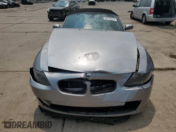 2007 BMW Z4 3.0i с VIN 4USBU33567LW70774, выставлен на аукционе Copart как лот 59754315 с пробегом 77 391 миль миль и Чистый • Clean title. История ставок и продаж доступна на DreamBid. Изображение 5.