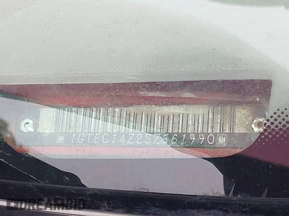 1995 GMC Sierra 1500 с VIN 1GTEC14Z2SZ561990, выставлен на аукционе IAAI как лот 42359748 с пробегом 367 569 миль миль и . История ставок и продаж доступна на DreamBid. Изображение 9.
