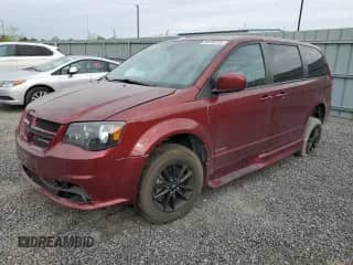 2019 Dodge Grand Caravan GT with VIN 2C4RDGEG4KR762458, listed as a Copart auction lot 80438785 with 98,520 mi miles and Salvage title. Bid and sale history available at DreamBid. Image 1.