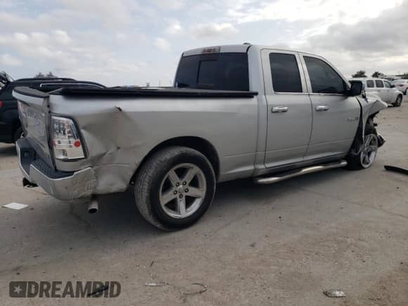 2009 Dodge 1500 ST with VIN 1D3HB18P49S762793, listed as a Copart auction lot 42551145 with 202,960 mi miles and Salvage title. Bid and sale history available at DreamBid. Image 3.