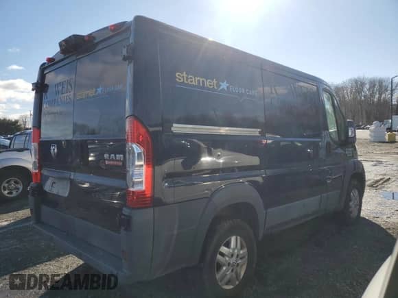 2014 Ram ProMaster Cargo z VIN 3C6TRVNG2EE116053, wystawiony jako Copart lot #42826815 z przebiegiem 211 855 mil mil oraz Czysty tytuł • Clean title. Historia ofert i sprzedaży dostępna na DreamBid. Obrazek 3.