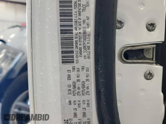 2016 Ram 1500 Longhorn with VIN 1C6RR7PTXGS198033, listed as a Copart auction lot 64750785 with 168,249 mi miles and Clean title. Bid and sale history available at DreamBid. Image 12.