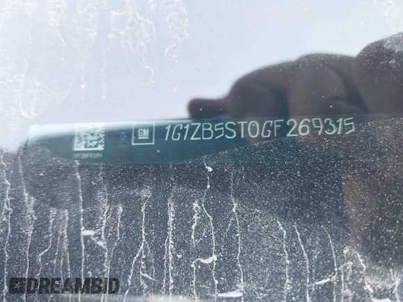 2016 Chevrolet Malibu LS с VIN 1G1ZB5ST0GF269315, выставлен на аукционе IAAI как лот 43256826 с пробегом 147 741 миль миль и . История ставок и продаж доступна на DreamBid. Изображение 9.