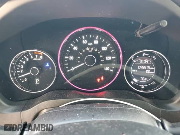 2021 Honda HR-V LX z VIN 3CZRU5H36MM718981, wystawiony jako Copart lot #80375645 z przebiegiem 45 579 mil mil oraz Nie do naprawy • Non repairable. Historia ofert i sprzedaży dostępna na DreamBid. Obrazek 9.