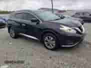 2017 Nissan Murano Platinum with VIN 5N1AZ2MH2HN125968, listed as a Copart auction lot 71044955 with 65,671 mi miles and Salvage title. Bid and sale history available at DreamBid. Image 4.