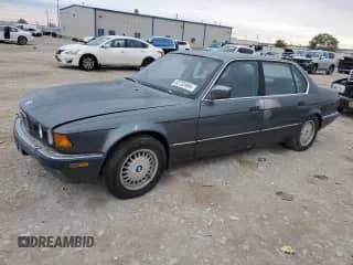 1988 BMW 7 Series with VIN WBAGC4314J3316435, listed as a Copart auction lot 82722494 with Not provided miles and Clean title. Bid and sale history available at DreamBid. Image 1.