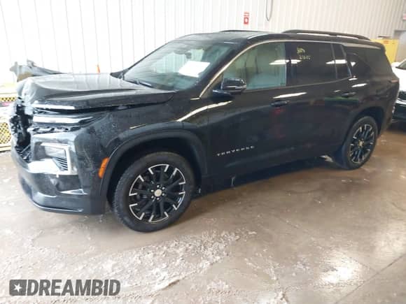 2025 Chevrolet Traverse AWD LT z VIN 1GNEVGRS3SJ152914, wystawiony jako IAAI lot #41593187 z przebiegiem 1 921 mil mil oraz . Historia ofert i sprzedaży dostępna na DreamBid. Obrazek 2.