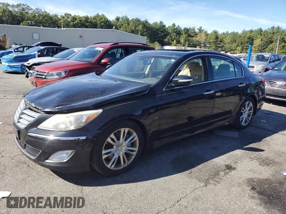 2012 Hyundai Genesis 3.8L с VIN KMHGC4DD9CU194661, выставлен на аукционе Copart как лот 84554205 с пробегом 160 204 миль миль и Списание • Salvage title. История ставок и продаж доступна на DreamBid. Изображение 1.
