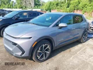 2025 Chevrolet Equinox EV LT1 w/PCY с VIN 3GN7DMRPXSS198647, выставлен на аукционе IAAI как лот 42737529 с пробегом 1 561 миль миль и . История ставок и продаж доступна на DreamBid. Изображение 2.