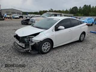 2022 Toyota Prius LE with VIN JTDKAMFUXN3169147, listed as a Copart auction lot 81606755 with 104,171 mi miles and Salvage title. Bid and sale history available at DreamBid. Image 1.