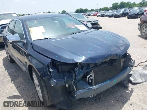 2018 Chevrolet Impala Premier with VIN 1G1125S39JU125889, listed as a IAAI auction lot 42589965 with 106,821 mi miles and . Bid and sale history available at DreamBid. Image 1.