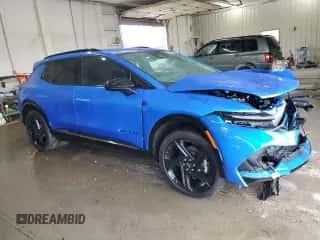 2025 Chevrolet Equinox EV RS с VIN 3GN7DSRP7SS238994, выставлен на аукционе Copart как лот 68860095 с пробегом 152 миль миль и Списание • Salvage title. История ставок и продаж доступна на DreamBid. Изображение 4.