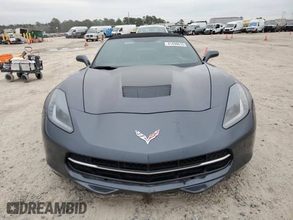 2014 Chevrolet Corvette 3LT с VIN 1G1YF3D70E5127778, выставлен на аукционе Copart как лот 41439415 с пробегом 38 572 миль миль и Списание • Salvage title. История ставок и продаж доступна на DreamBid. Изображение 5.