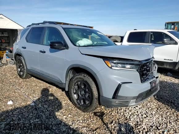 2023 Honda Pilot TrailSport с VIN 5FNYG1H62PB022686, выставлен на аукционе Copart как лот 48386585 с пробегом 32 095 миль миль и Списание • Salvage title. История ставок и продаж доступна на DreamBid. Изображение 13.