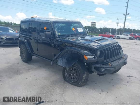 2021 Jeep Wrangler Unlimited Rubicon 392 с VIN 1C4JJXSJ0MW712446, выставлен на аукционе IAAI как лот 42644971 с пробегом 42 093 миль миль и . История ставок и продаж доступна на DreamBid. Изображение 1.