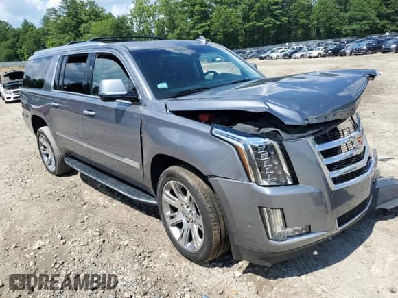 2019 Cadillac Escalade ESV Luxury с VIN 1GYS4HKJ3KR344626, выставлен на аукционе Copart как лот 64810065 с пробегом Не указан миль и Списание • Salvage title. История ставок и продаж доступна на DreamBid. Изображение 4.