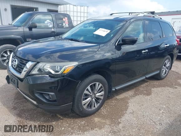 2017 Nissan Pathfinder S with VIN 5N1DR2MN9HC620750, listed as a IAAI auction lot 42734810 with 174,478 mi miles and . Bid and sale history available at DreamBid. Image 2.