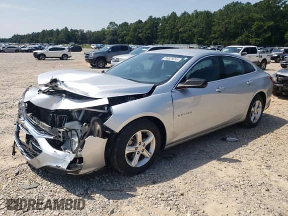 2021 Chevrolet Malibu LS z VIN 1G1ZB5ST6MF089834, wystawiony jako Copart lot #69829245 z przebiegiem 51 609 mil mil oraz Szkoda całkowita • Salvage title. Historia ofert i sprzedaży dostępna na DreamBid. Obrazek 1.