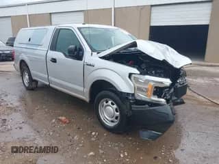 2019 Ford F-150 XL with VIN 1FTMF1C54KKD52096, listed as a IAAI auction lot 42130212 with 131,877 mi miles and . Bid and sale history available at DreamBid. Image 1.