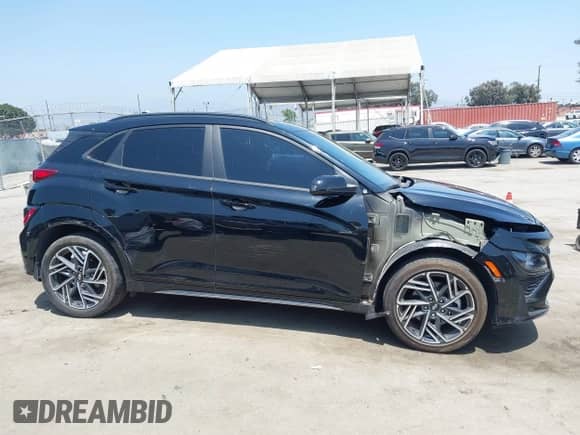 2023 Hyundai Kona N Line с VIN KM8K33A35PU006787, выставлен на аукционе IAAI как лот 42587103 с пробегом 56 966 миль миль и . История ставок и продаж доступна на DreamBid. Изображение 14.