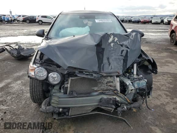 2014 Chevrolet Sonic RS with VIN 1G1JG6SB8E4213563, listed as a Copart auction lot 44655305 with Not provided miles and Salvage title. Bid and sale history available at DreamBid. Image 5.