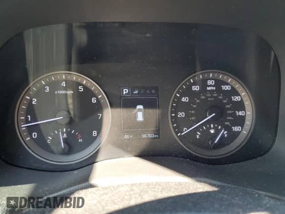 2016 Hyundai Tucson Limited z VIN KM8J3CA2XGU220810, wystawiony jako Copart lot #70448315 z przebiegiem 96 703 mil mil oraz Szkoda całkowita • Salvage title. Historia ofert i sprzedaży dostępna na DreamBid. Obrazek 9.