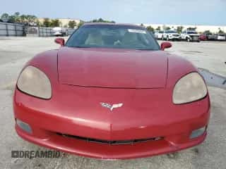 2006 Chevrolet Corvette with VIN 1G1YY26U665106605, listed as a Copart auction lot 74205954 with 110,163 mi miles and Salvage title. Bid and sale history available at DreamBid. Image 5.