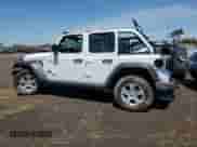 2022 Jeep Wrangler Unlimited Sport S with VIN 1C4HJXDG6NW195431, listed as a Copart auction lot 65503225 with 7,588 mi miles and Salvage title. Bid and sale history available at DreamBid. Image 2.