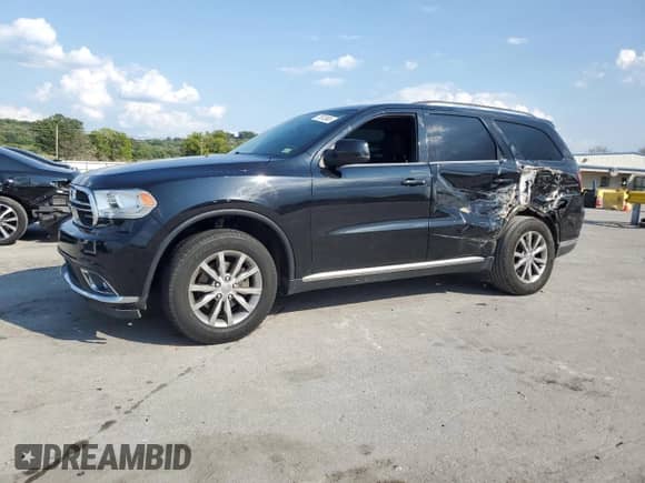 2017 Dodge Durango SXT with VIN 1C4RDJAG3HC898777, listed as a Copart auction lot 70812685 with 95,789 mi miles and Salvage title. Bid and sale history available at DreamBid. Image 1.