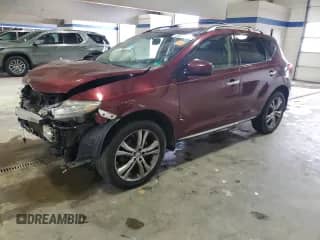 2009 Nissan Murano LE z VIN JN8AZ18W29W103265, wystawiony jako Copart lot #81274845 z przebiegiem 113 320 mil mil oraz Szkoda całkowita • Salvage title. Historia ofert i sprzedaży dostępna na DreamBid. Obrazek 1.