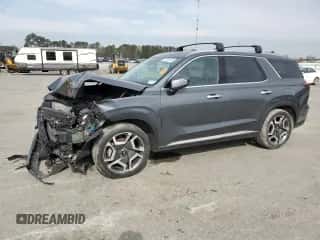 2023 Hyundai Palisade Ultimate Calligraphy with VIN KM8R5DGE3PU511606, listed as a Copart auction lot 49929495 with 66,794 mi miles and Clean title. Bid and sale history available at DreamBid. Image 1.