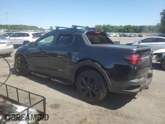 2024 Hyundai Santa Cruz Night Edition with VIN 5NTJCDAF6RH097583, listed as a Copart auction lot 60220604 with 3,636 mi miles and Salvage title. Bid and sale history available at DreamBid. Image 2.