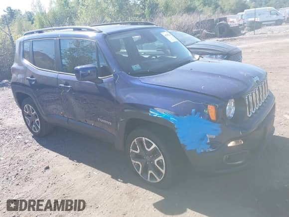2017 Jeep Renegade Latitude с VIN ZACCJBBB1HPF76433, выставлен на аукционе IAAI как лот 42958224 с пробегом 29 894 миль миль и . История ставок и продаж доступна на DreamBid. Изображение 1.