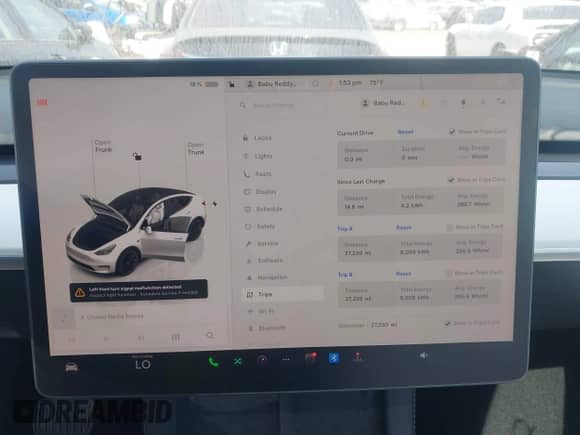 2023 Tesla Model Y Long Range с VIN 7SAYGAEE5PF708297, выставлен на аукционе IAAI как лот 42927362 с пробегом 27 230 миль миль и . История ставок и продаж доступна на DreamBid. Изображение 7.