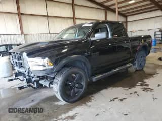 2019 Ram 1500 Warlock z VIN 1C6RR7GG1KS743855, wystawiony jako Copart lot #65609965 z przebiegiem 76 856 mil mil oraz Szkoda całkowita • Salvage title. Historia ofert i sprzedaży dostępna na DreamBid. Obrazek 1.