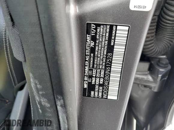 2018 Mercedes-Benz CLA 250 с VIN WDDSJ4EB0JN617528, выставлен на аукционе Copart как лот 84625835 с пробегом 100 302 миль миль и На запчасти • Non repairable. История ставок и продаж доступна на DreamBid. Изображение 12.