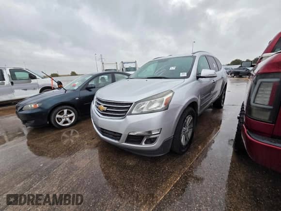 2016 Chevrolet Traverse LT z VIN 1GNKRHKD1GJ163328, wystawiony jako Copart lot #90302555 z przebiegiem 154 702 mil mil oraz Czysty tytuł • Clean title. Historia ofert i sprzedaży dostępna na DreamBid. Obrazek 2.