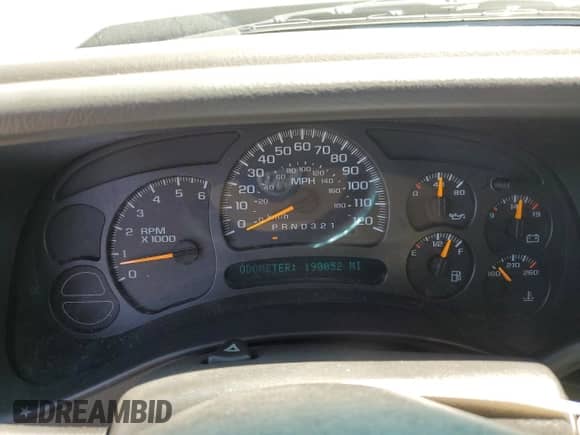 2006 Chevrolet Silverado 1500 Work Truck with VIN 1GCEC19V56Z220904, listed as a Copart auction lot 70778945 with 190,052 mi miles and Salvage title. Bid and sale history available at DreamBid. Image 9.