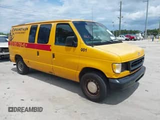2000 Ford Econoline Cargo with VIN 1FTRE1428YHB66077, listed as a IAAI auction lot 42825643 with 251,098 mi miles and . Bid and sale history available at DreamBid. Image 1.