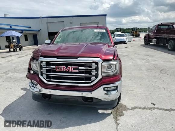 2017 GMC Sierra 1500 SLT with VIN 3GTU2NEC1HG378962, listed as a Copart auction lot 70701025 with 163,364 mi miles and Salvage title. Bid and sale history available at DreamBid. Image 13.