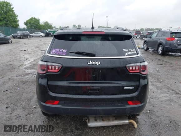 2021 Jeep Compass Altitude with VIN 3C4NJCBB7MT592525, listed as a IAAI auction lot 42262301 with 64,489 mi miles and . Bid and sale history available at DreamBid. Image 17.