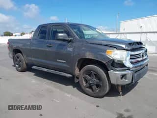 2017 Toyota Tundra SR with VIN 5TFUW5F1XHX607930, listed as a IAAI auction lot 43331400 with 94,939 mi miles and . Bid and sale history available at DreamBid. Image 1.
