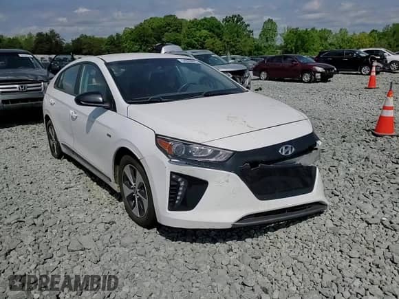 2019 Hyundai Ioniq with VIN KMHC75LH8KU048750, listed as a Copart auction lot 54929815 with 83,956 mi miles and Salvage title. Bid and sale history available at DreamBid. Image 14.