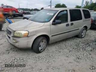 2008 Chevrolet Uplander LS с VIN 1GNDV23108D186797, выставлен на аукционе Copart как лот 67684245 с пробегом Не указан миль и Чистый • Clean title. История ставок и продаж доступна на DreamBid. Изображение 1.