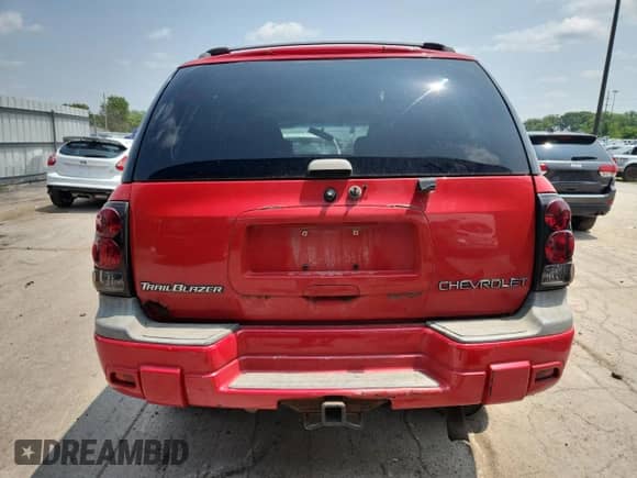 2002 Chevrolet TrailBlazer LS with VIN 1GNDT13S222187218, listed as a Copart auction lot 60282145 with 173,423 mi miles and Salvage title. Bid and sale history available at DreamBid. Image 6.