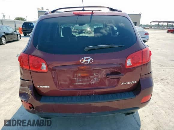 2009 Hyundai Santa Fe SE with VIN 5NMSH13E19H241528, listed as a Copart auction lot 68169415 with 195,029 mi miles and Salvage title. Bid and sale history available at DreamBid. Image 6.