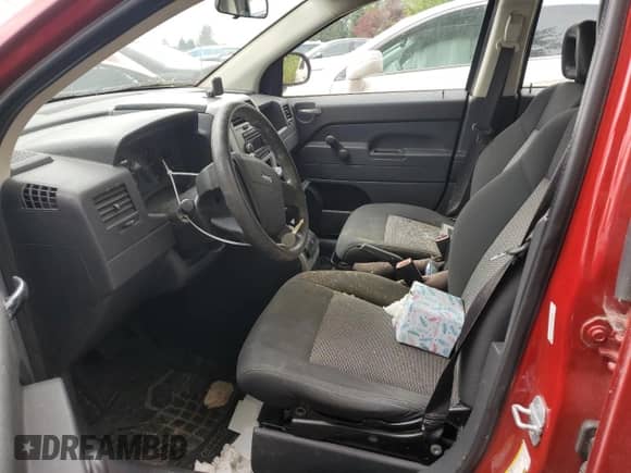 2008 Jeep Compass Sport с VIN 1J8FT47058D744365, выставлен на аукционе Copart как лот 57710845 с пробегом 147 182 миль миль и Чистый • Clean title. История ставок и продаж доступна на DreamBid. Изображение 7.