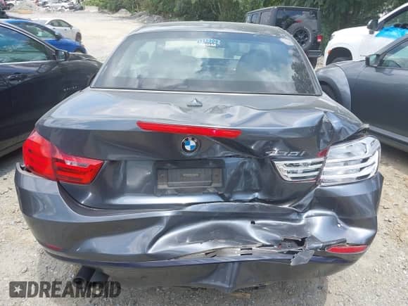 2017 BMW 4 Series 430i with VIN WBA4U7C34H5J54789, listed as a IAAI auction lot 42633691 with 58,827 mi miles and . Bid and sale history available at DreamBid. Image 16.